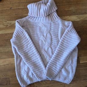 Oversized Knit Turtleneck